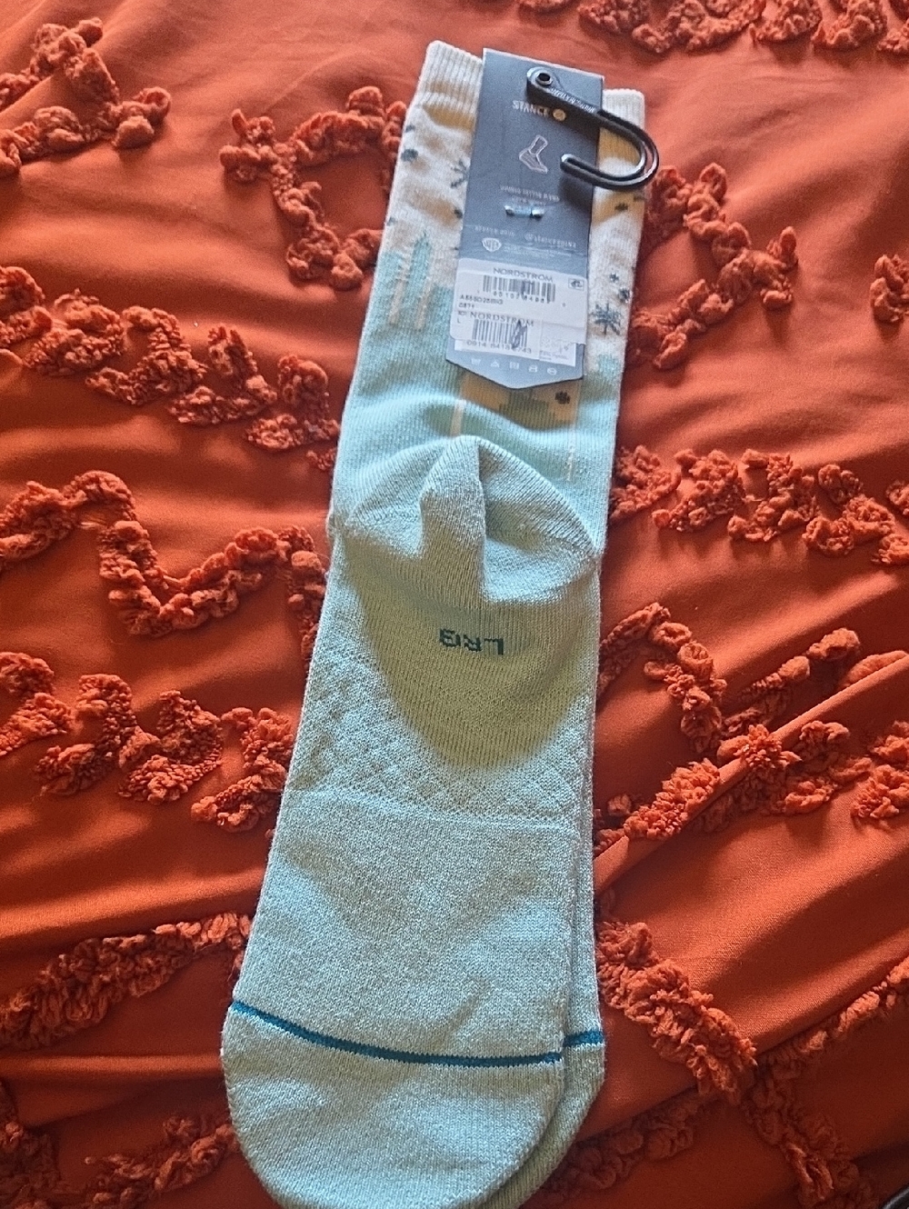 Stance Holiday Elf Crew Socks - Green & Yellow - Picture 4 of 5
